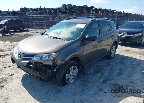 2013 Toyota Rav4 Le from USA, damaged, VIN 2T3BFREV8DW095795
